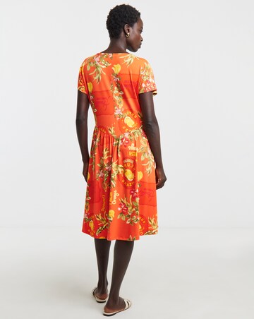 Jersey Angled Seam Mini Dress