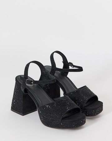 Chacha Platform Heel Sandals - Extra Wide Fit (EEE)