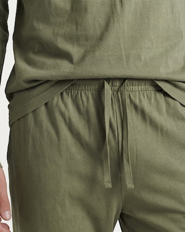 2 Pack Long Sleeve Open Hem PJs