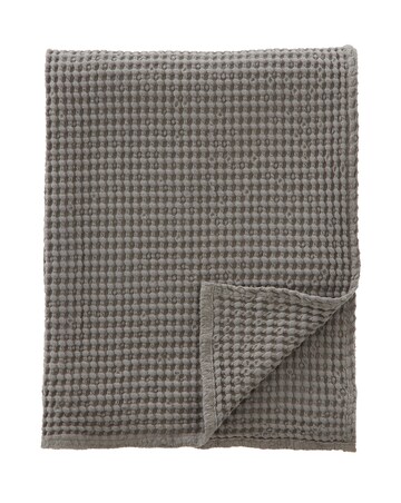Pineapple Elephant Jaipur Waffle Cotton Throw