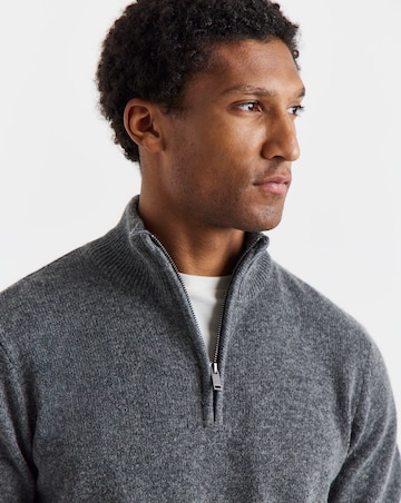Lambswool 1/4 Zip Jumper