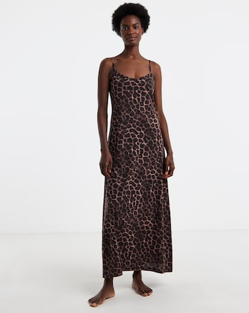 Pretty Secrets Value Leopard Cami Maxi Nightie