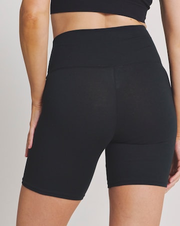 Pretty Secrets (2 Pack) Cotton Comfort Shorts Black/Grey