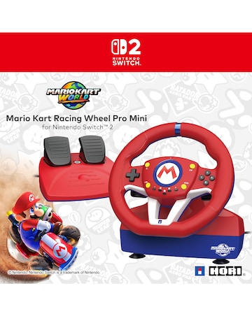 HORI Mario Kart Racing Wheel Pro Mini for Nintendo Switch 2