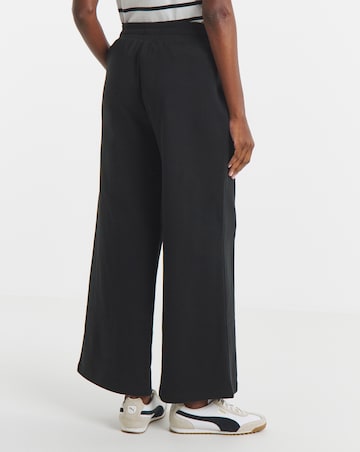 Black Wide Leg Jogger