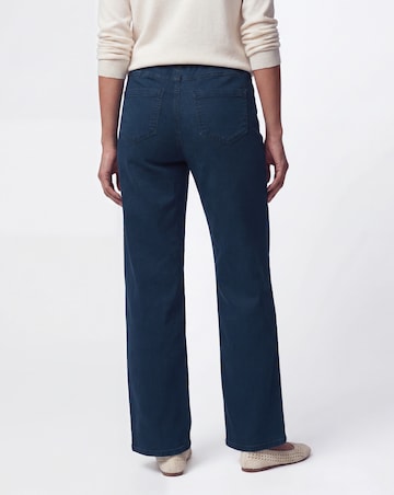 Indigo Stretch Wide Leg Jegging