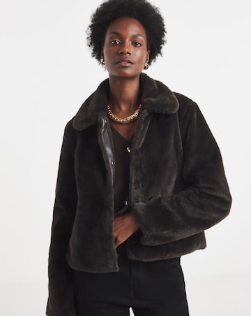 JDY Faux Fur Jacket