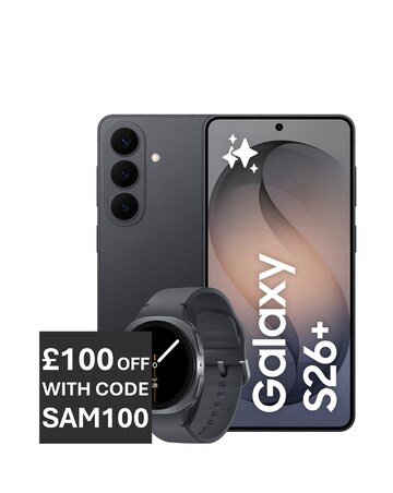 Samsung Galaxy S26+ 512GB (Black) & Galaxy Watch8 40mm BT bundle