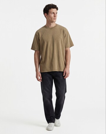 Union Garment Dyed T-Shirt-Brown