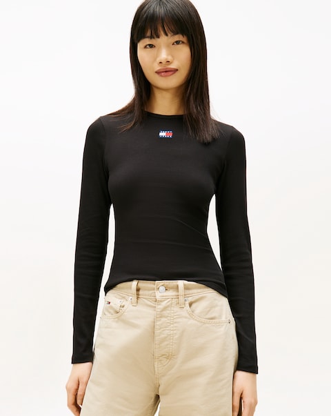 Tommy Jeans Slim Badge Tee
