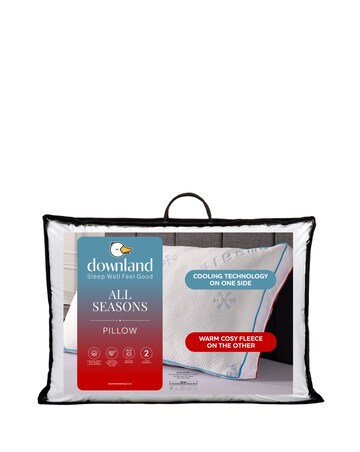 Downland All Seasons Dual Sided Cooling Pillow