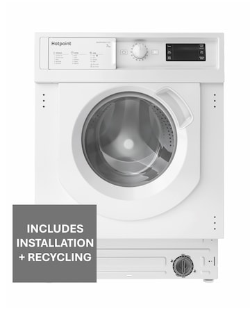 Hotpoint BIWMHG71483UKN Integrated 7kg Washing Machine + Installation