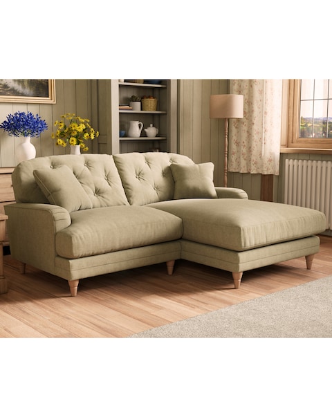 Florence Buttonback Right Hand Corner Chaise