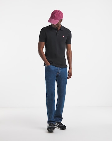 Levi's Short Sleeve Housemark Pique Polo - Black