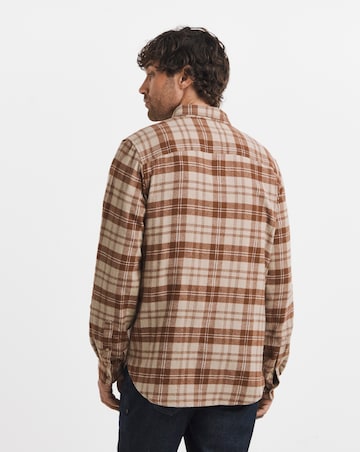 Long Sleeve Check Flannel Shirt