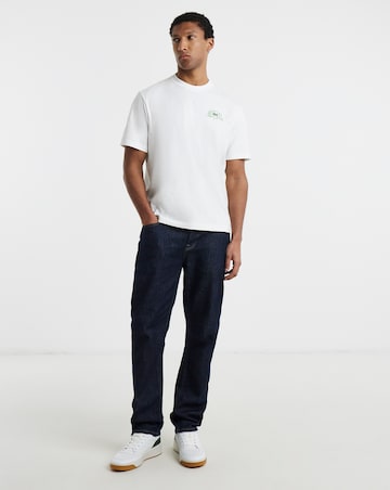 Lacoste Short Sleeve Back Graphic T-Shirt - White