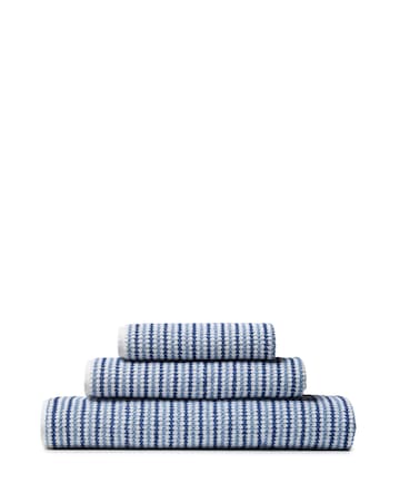 Catherine Lansfield Rice Weave Stripe Towel