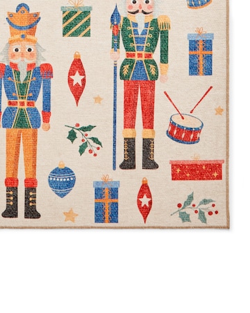 Christmas Nutcrackers Washable Runner