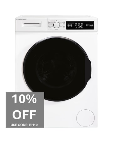 Russell Hobbs RH814W111W, 8Kg, 1400rpm, Washing Machine - White