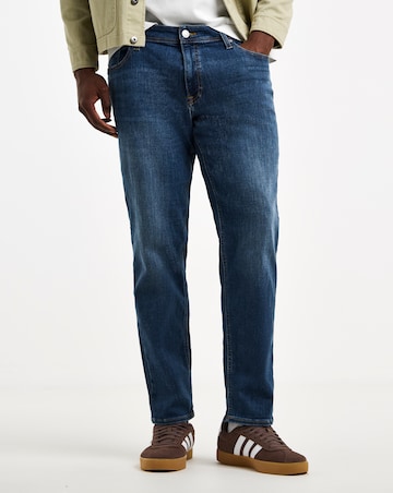 Jack & Jones Tim Straight Fit Jean - Blue