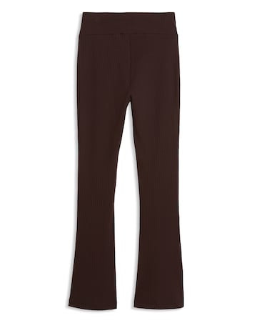 PUMA HER Rib Flared Leggings