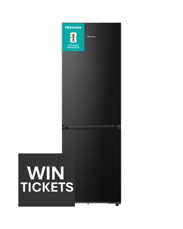 Hisense KitchenFit RB3K330SAFC Smart Fridge Freezer - Black