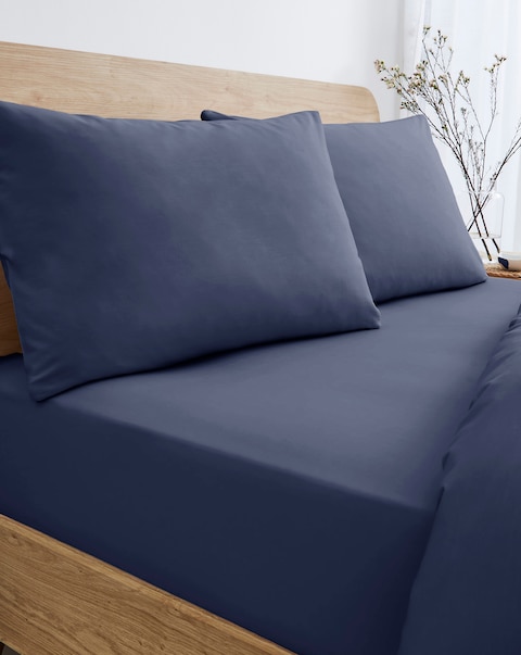 Pure Cotton 200TC 38cm Extra Deep Fitted Sheet