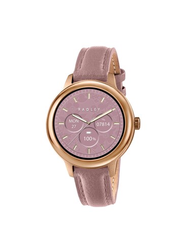 Radley Series 59 AMOLED Leather Strap Smart Watch - Winter Blossom