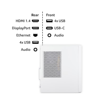 Acer Aspire Desktop Tower - Intel Core 5 8GB 512GB SSD