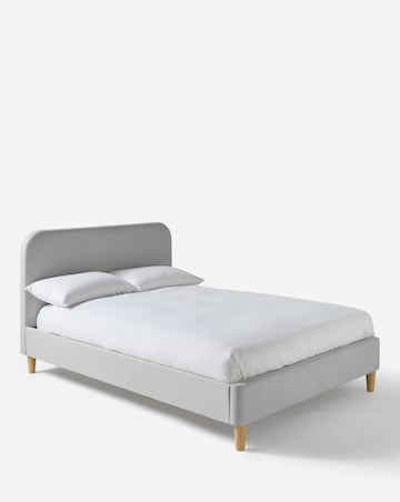 Emery Fabric Bedframe with mattress