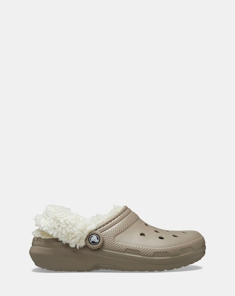 Crocs Mushroom Classic Fleece Lined Clog - Standard Fit