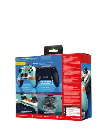 PowerA Advantage Wired Controller for Nintendo Switch 2 - Mario Time