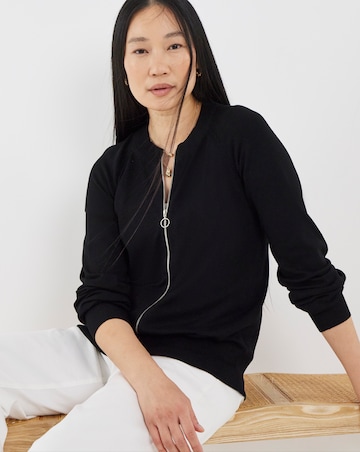 Lightweight Knitted Bomber