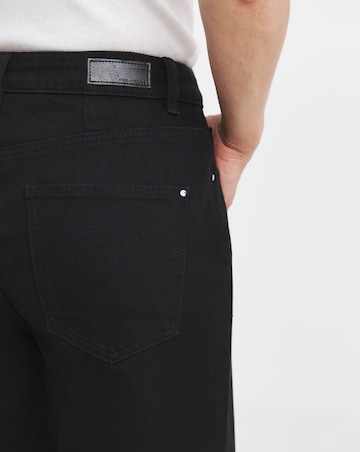 Black Authentic Wide Leg Jeans