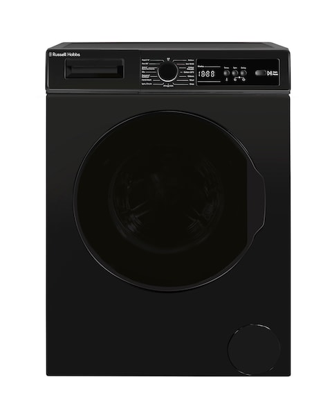 Russell Hobbs RH814W111B, 8kg, 1400rpm, Washing Machine - Black