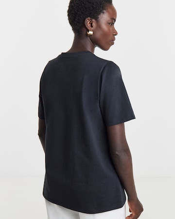 Black, White & Charcoal 3 Pack Crew Neck Short Sleeve T-Shirts
