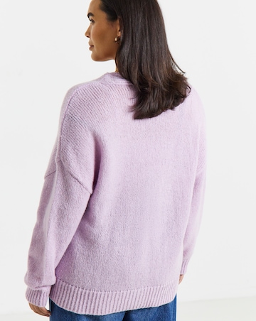 Fluffy Boyfriend Cardigan