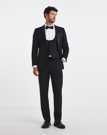 Premium Textured Tuxedo Waistcoat