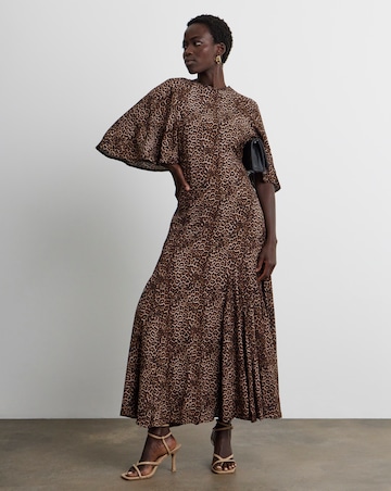 Joanna Hope Animal Print Tea Dress