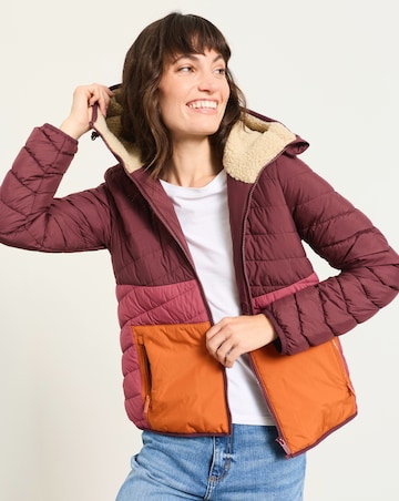 Fatface Erica Puffer Colour Block