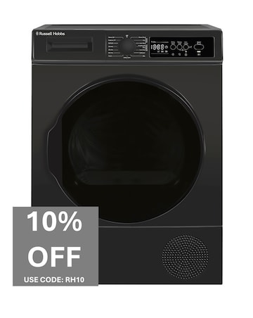Russell Hobbs RH9HPTD1E12AN 12 Series 9kg Heat Pump Tumble Dryer - Anthracite