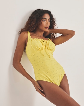 Magisculpt Broderie Medium Control Swimsuit