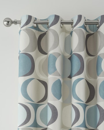 Fusion Sander Eyelet Curtains