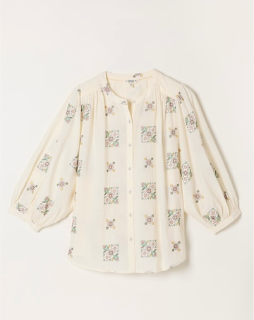 Fatface Ellen Emb Blouse