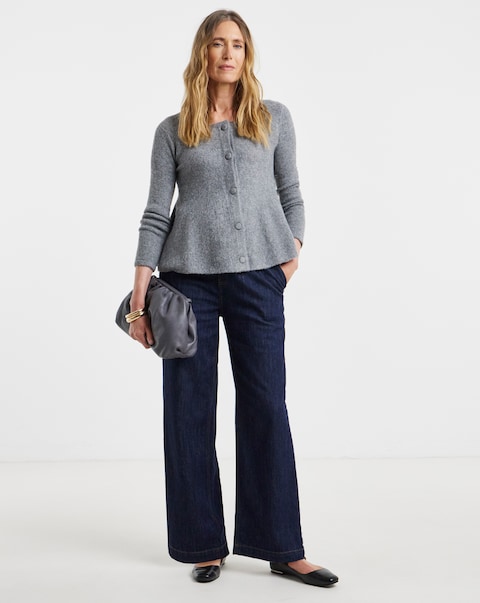 Peplum Cardigan