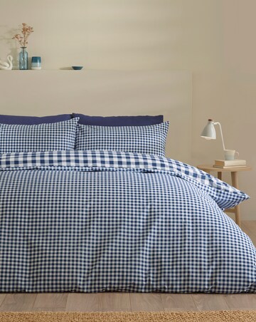 Catherine Lansfield Bamford Gingham Check Duvet Cover Set