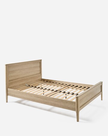 Julipa Charlotte Bed Frame with 3 Layer Memory Foam Hybrid Mattress