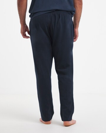 2 Pack Open Hem Lounge Joggers- Grey/Navy
