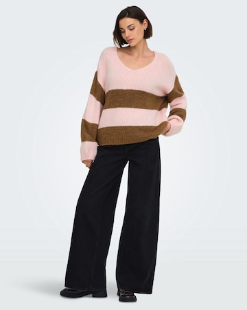 JDY Reversible Stripe Knitted Jumper