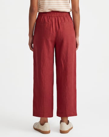 Linen Mix Wide Leg Culotte